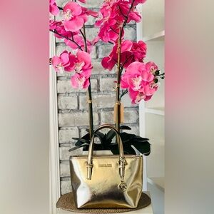 Michael Kors Shimmering Gold Tote
